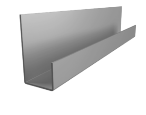 End Profile for Fibre Cement Cladding 3m Grey Slate