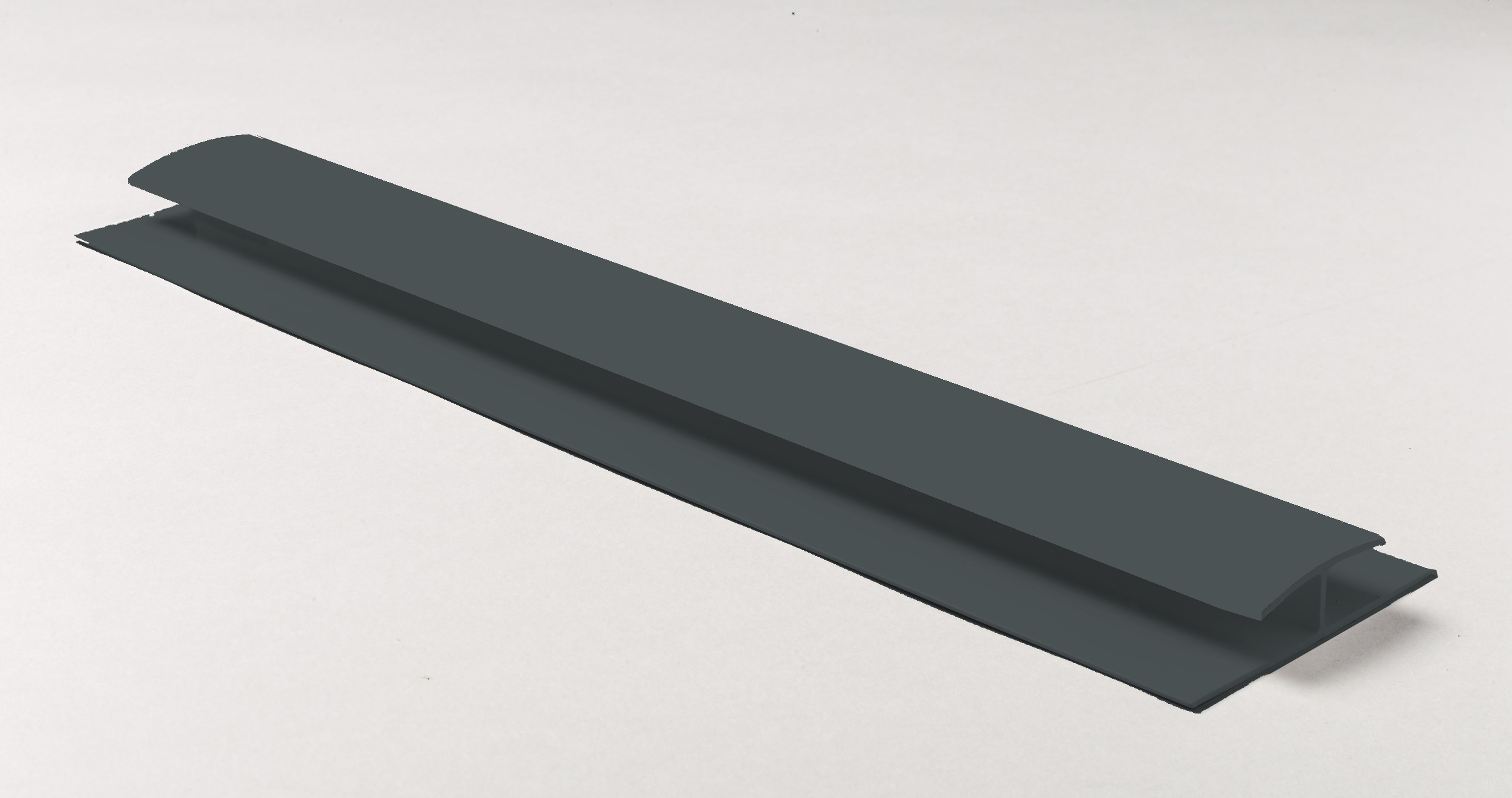 Soffit Joint Trim 5m Anthracite Grey Plain RAL7016