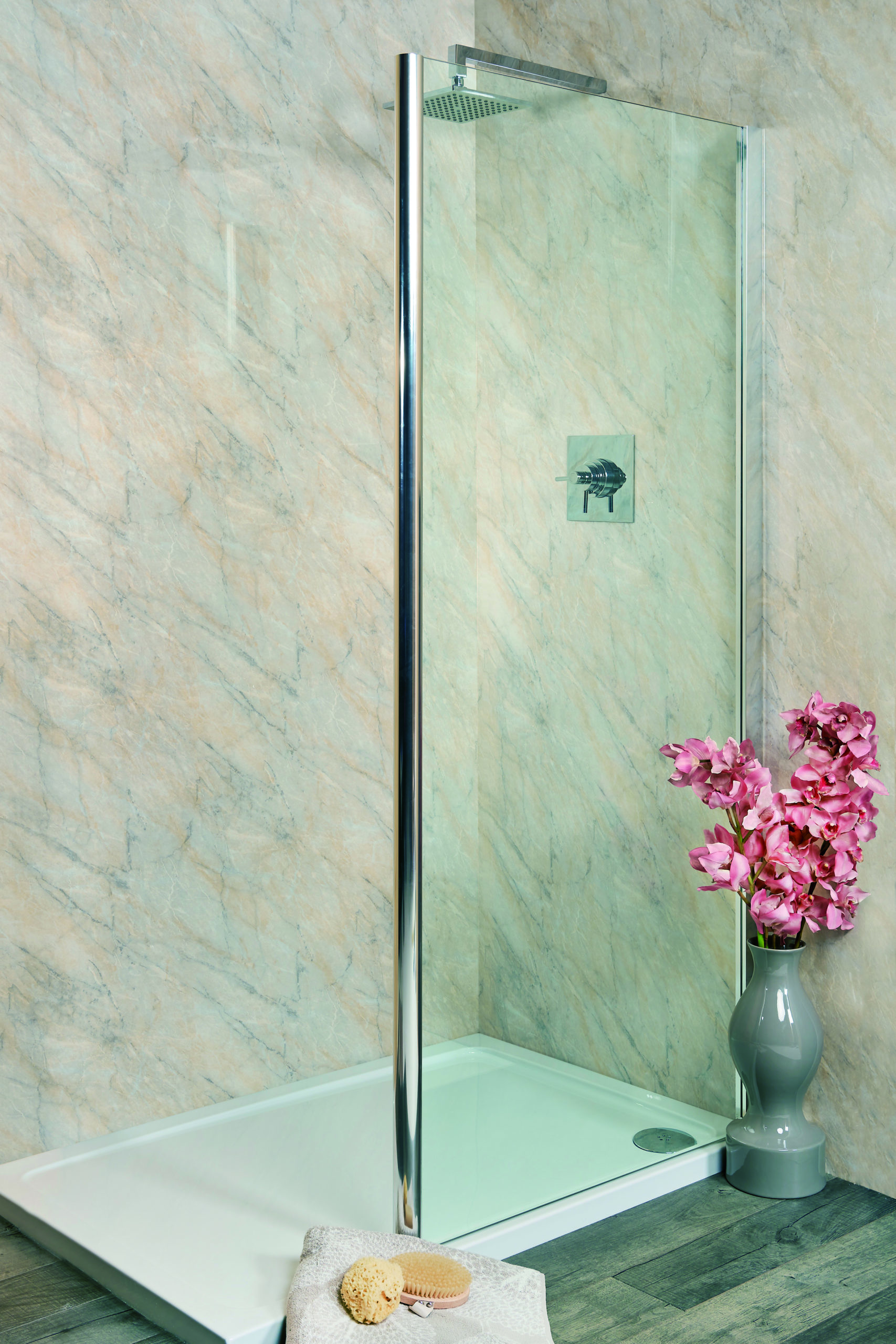 Zest Shower Panel 1m x 10mm x 2.4m Pergamon