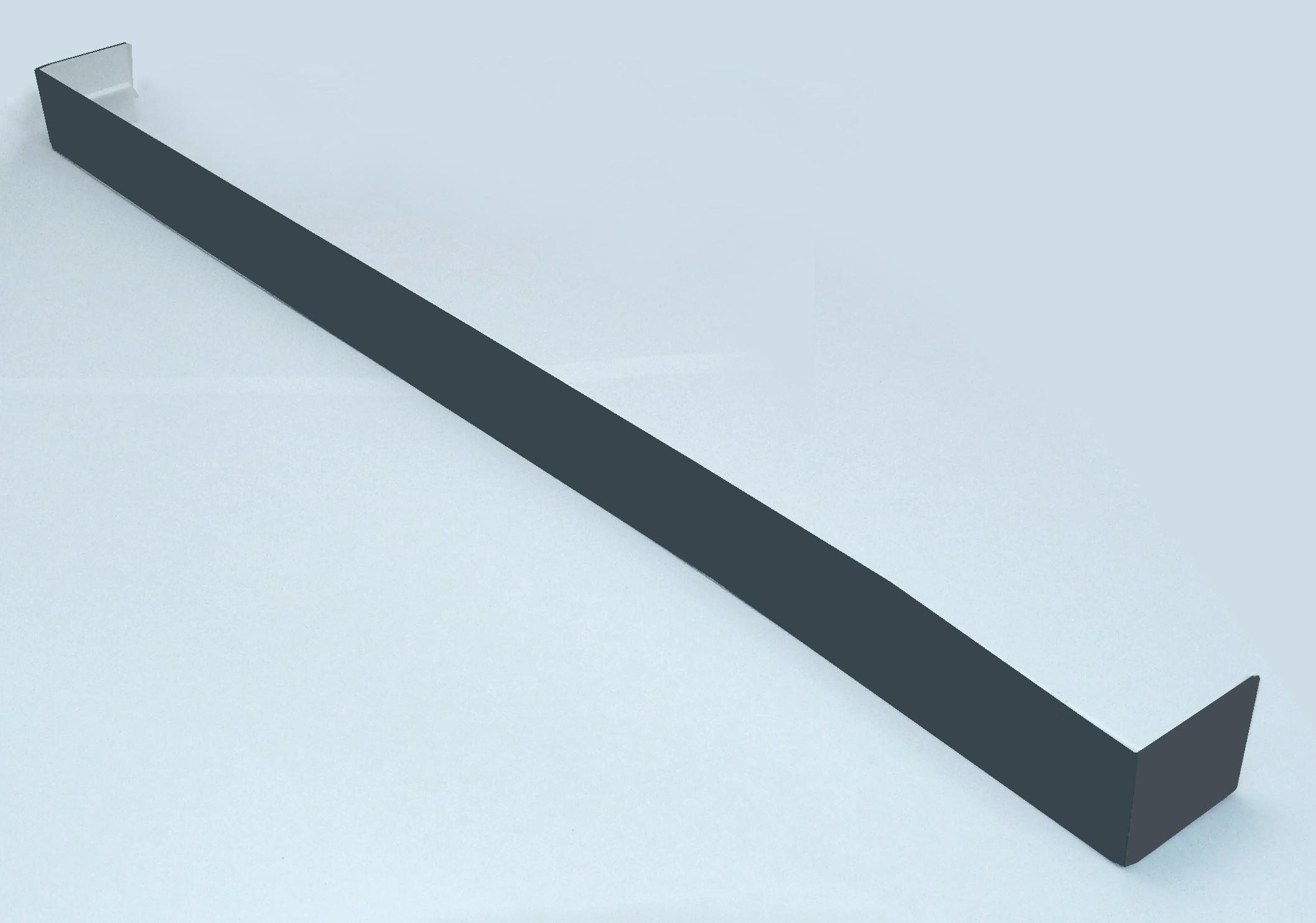 Square Double Ended Fascia Joint 450mm Smooth Anthracite Grey RAL7016