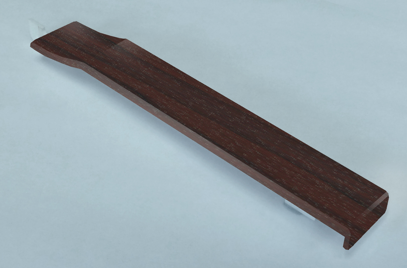 150mm Shiplap Cladding Butt Joint Rosewood Grained