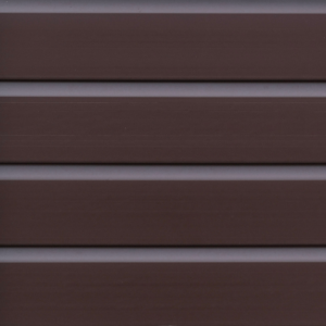 Liniar PVC Fencing 6ft Panel 1ft/300mm High Brown