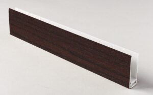 2 Part Cladding Edge Channel/ Top Trim Rosewood