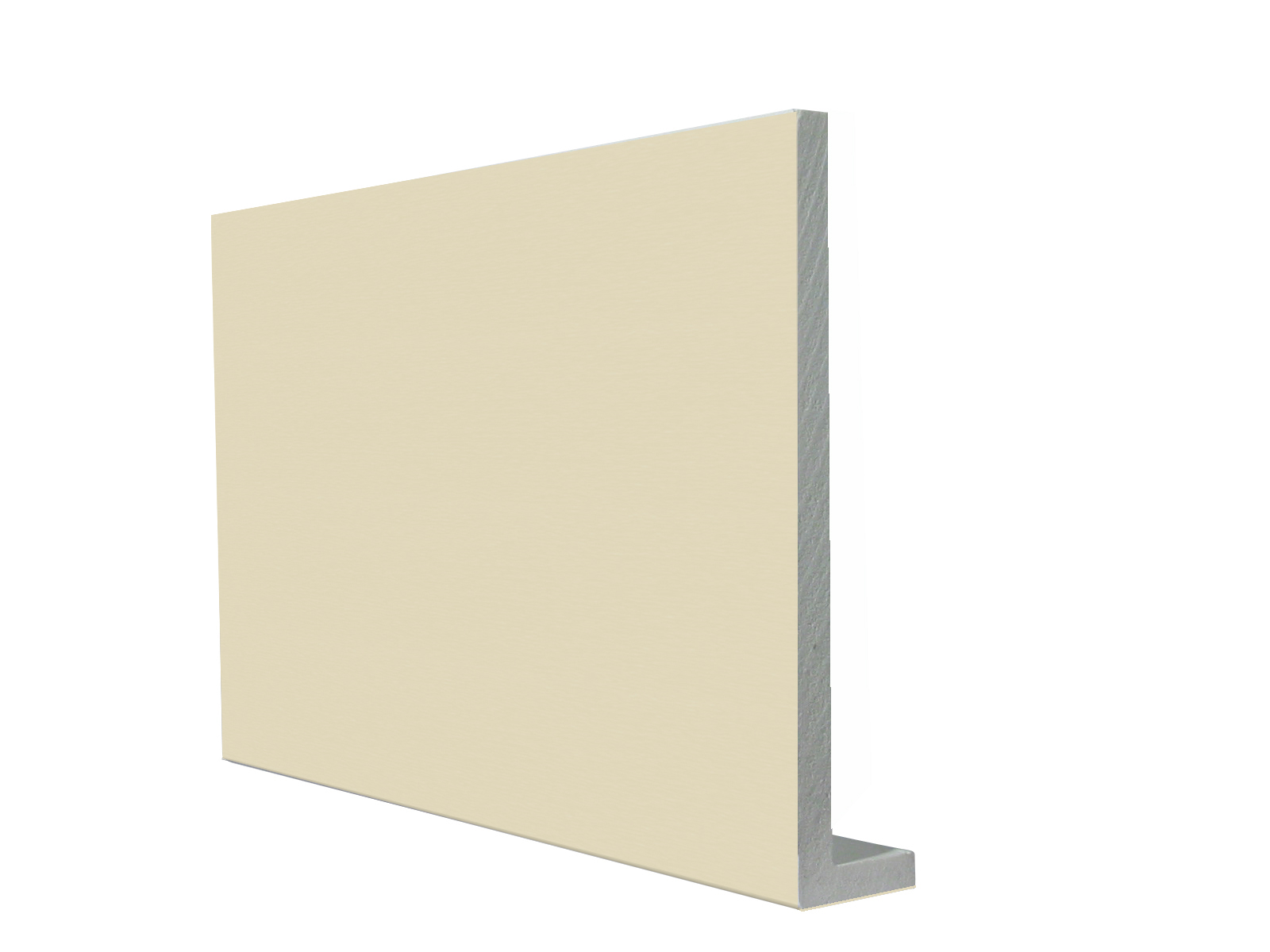 9mm Square Capping Board/Cover Fascia Cream Grained