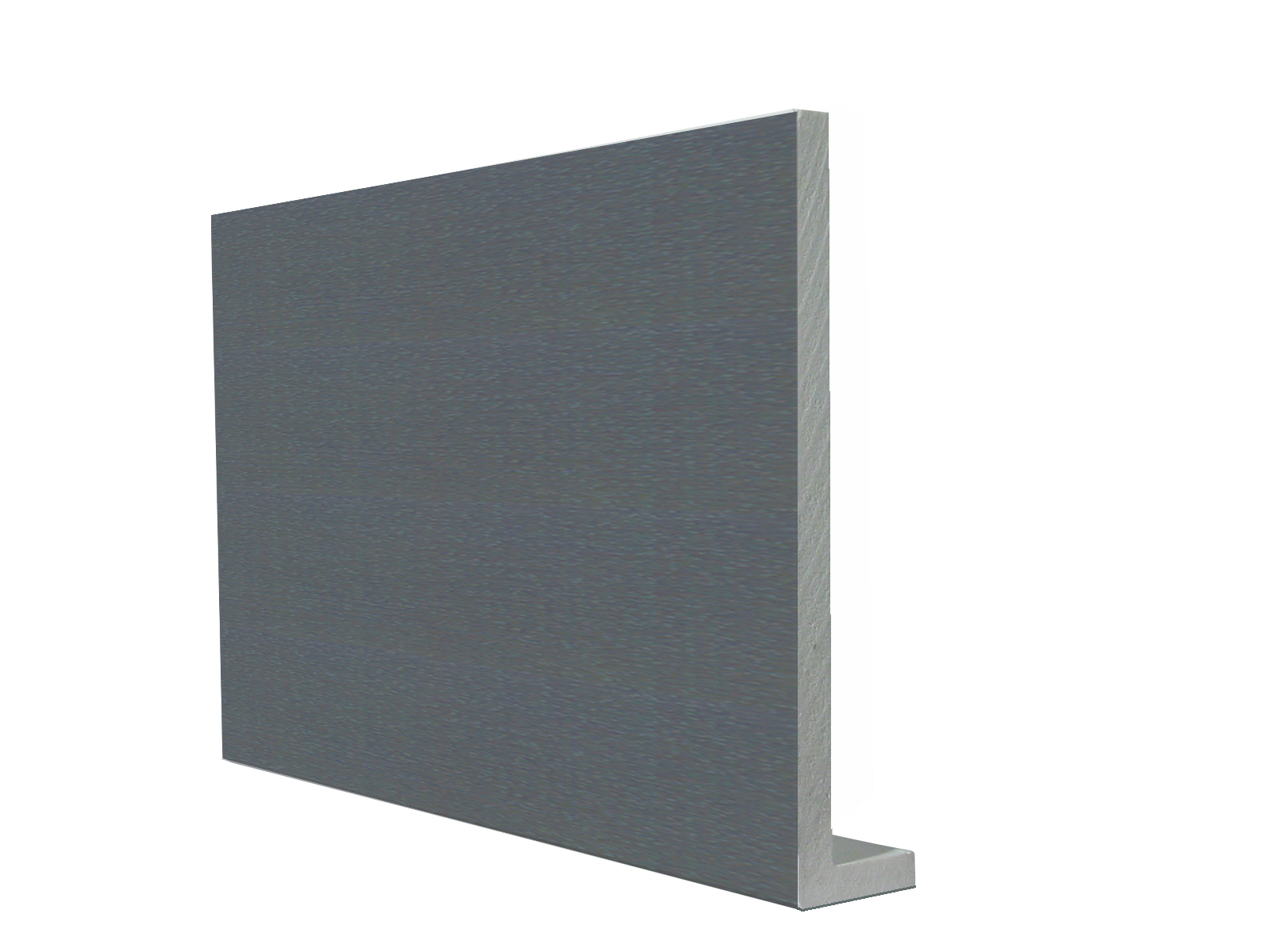 9mm Square Capping Board/Cover Fascia Anthracite Grey Grained RAL7016