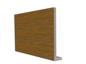 9mm Square Capping Board/Cover Fascia Golden Oak