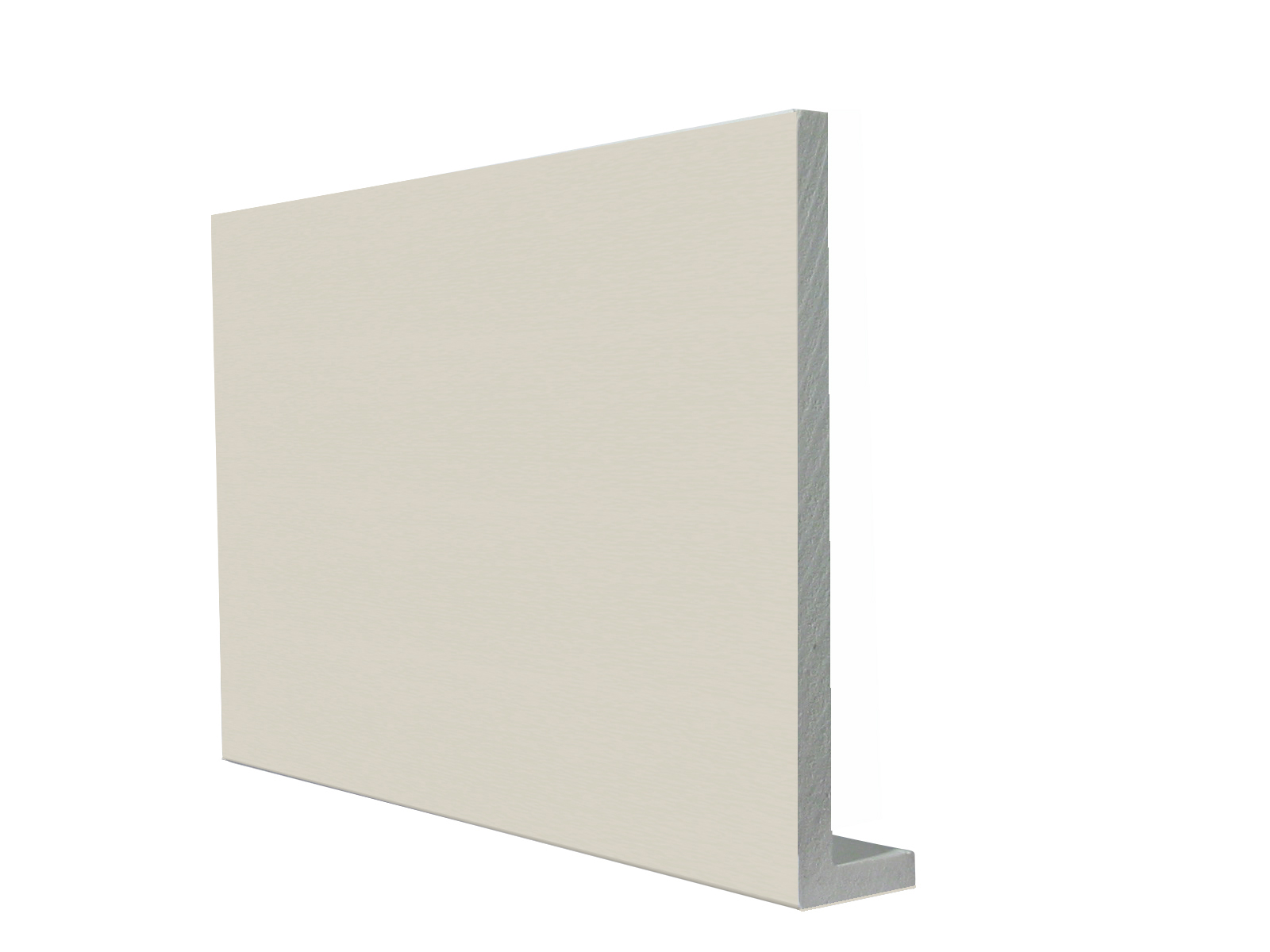 9mm Square Capping Board/Cover Fascia White Ash Grained