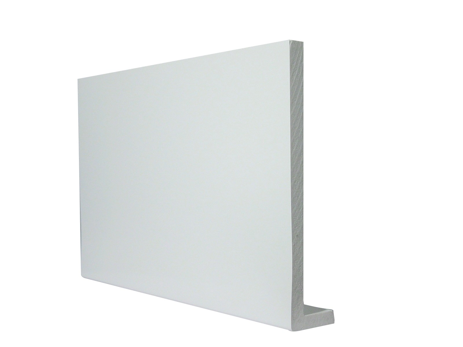 9mm Square Capping Board/Cover Fascia White