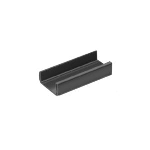 Liniar PVC Fencing 2.1m Rebate Closing Strip Anthracite Grey