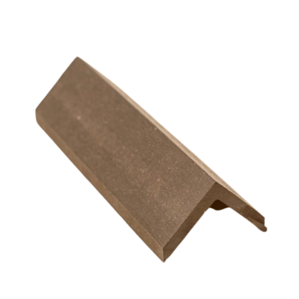 Corner Profile for Triton Comp Deck 45 x 45mm x 3m Brown