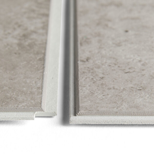 Zest ZX Solid Wall 600 x 5mm x 2.6m Panels Pack of 2 - Grey Concrete