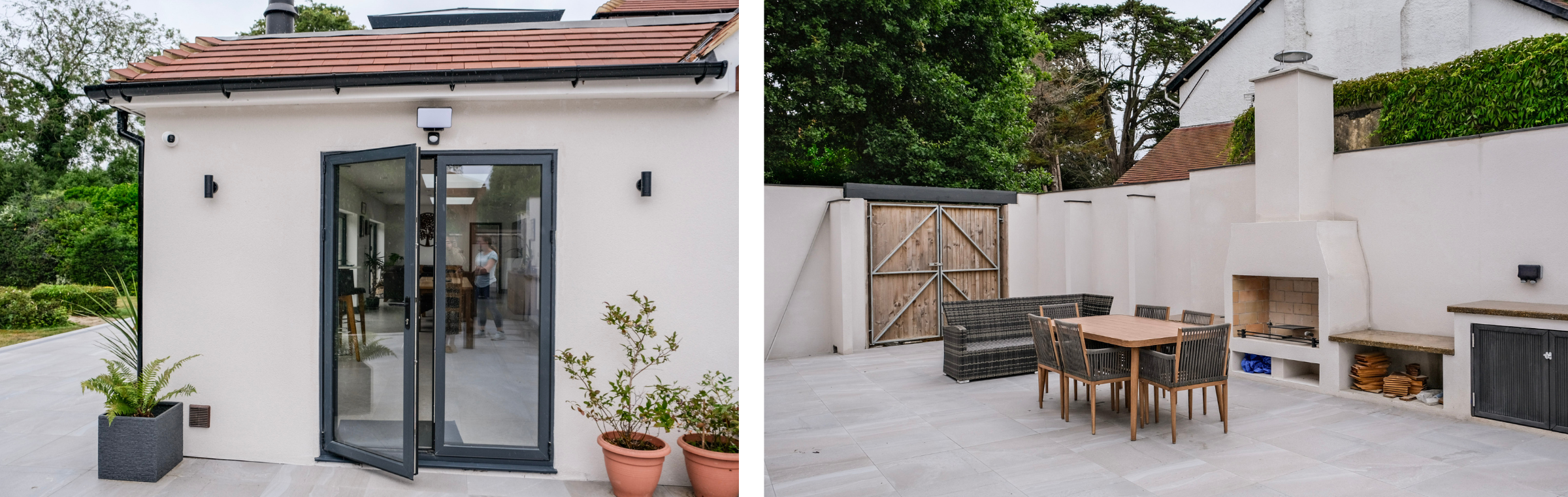 French Doors and Patio Space