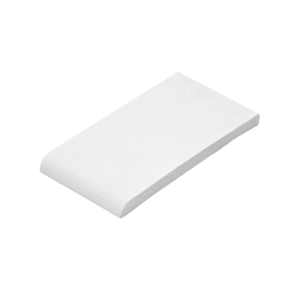 95 x 6mm x 5m Architrave Ulti-Matt White/Chalk White