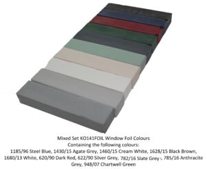 Konig Foil Repair Hardwax Sticks Kit - 10 Colours