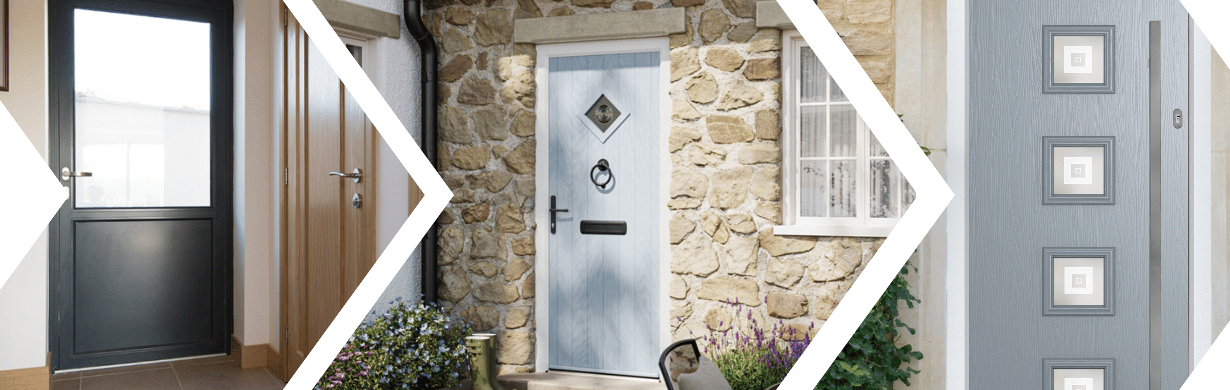 3 examples of composite doors