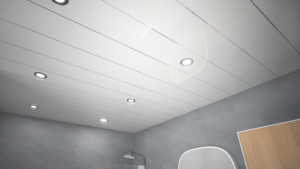 Zest Ceiling Panel 250mm x 2.6m Matt White Pack of 4