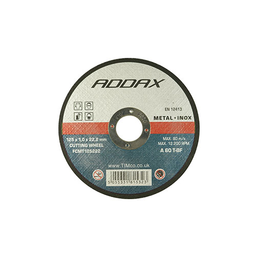 115 x 1mm Abrasive Cutting Disc Pack of 10