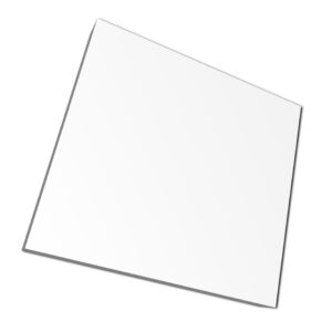 2 x 1220 x 2440mm PVC Sheet White Gloss