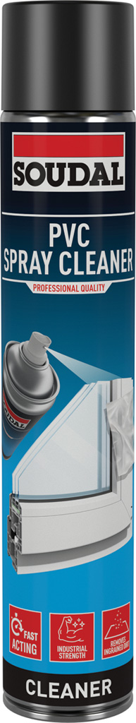 Soudal PVCu Aerosol Spray Cleaner 750ml