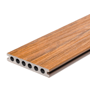 Signature Composite Deck Board 142mm x 3.6m Teak/Mahogany