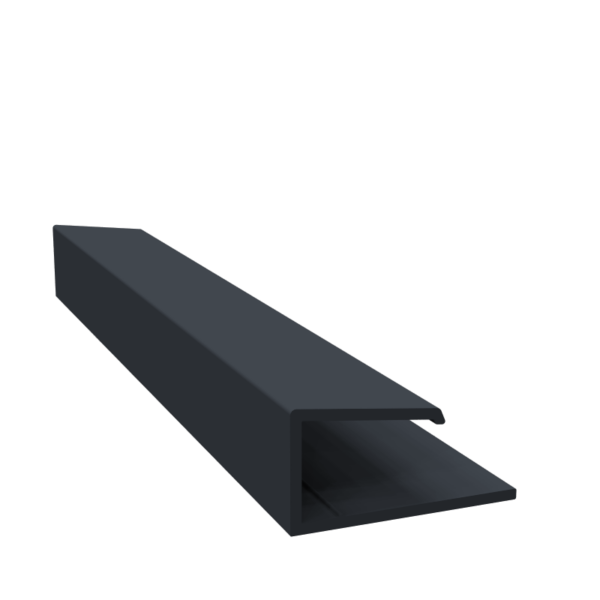 Fortex Universal Edge Trim Anthracite Grey 3m