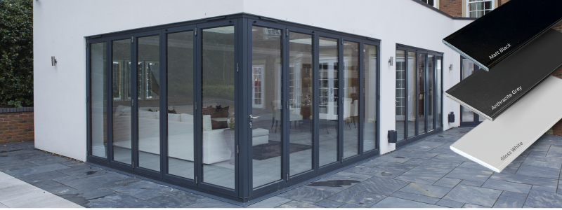 Aluminium bi-folds