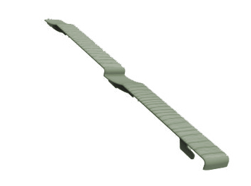 Fortex Butt Joint for 333mm Cladding - Sage Green