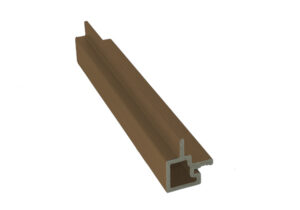 External Corner for Triton Slatted Batten Cladding 3.6m Golden Teak