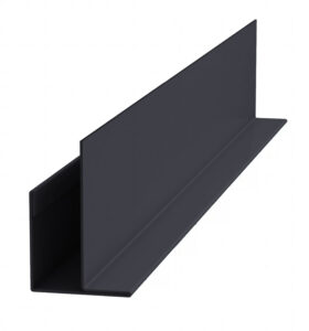 Single Fix External Corner for Fibre Cement Cladding 3m (covered plank) Anthracite Grey