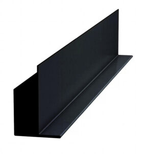 Single Fix External Corner for Fibre Cement Cladding 3m (covered plank) Black
