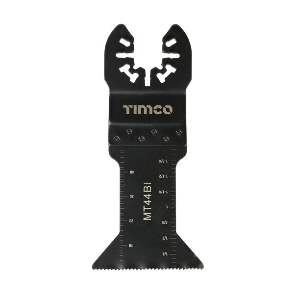 Timco Multi Tool Blades Straight BiMetal Pack 5 for Wood/Metal 44mm