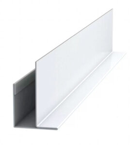 Single Fix External Corner for Fibre Cement Cladding 3m (covered plank) White