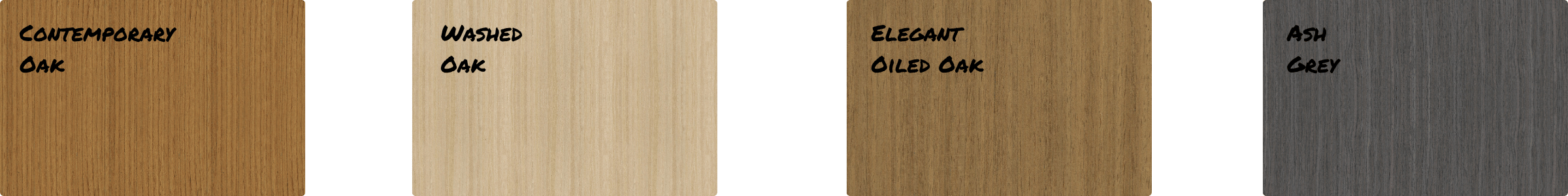Swatches of acoustic wall panels