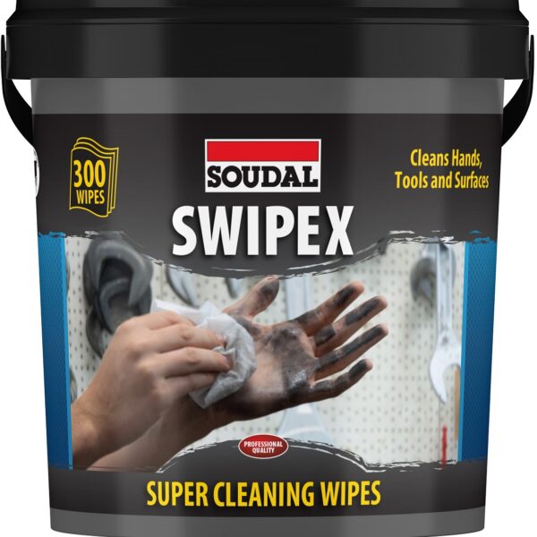 Swipex Industrial Wipes Bucket of 300