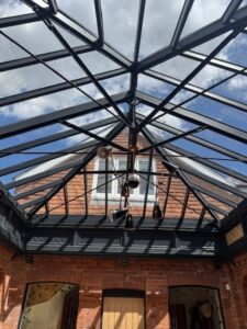 Rooflight installation after picture