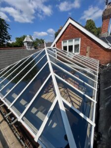 Rooflight installation after picture