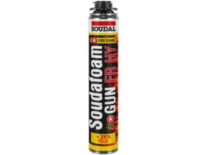 Soudafoam FR HY Fire Rated Gun Grade Expanding Foam 750ml