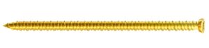 Concrete Screws 7.5 x 120mm Box of 100 (yellow)