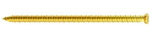 Concrete Screws 7.5 x 40mm Box of 100 (yellow)