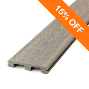 Deckorators Composite Deck Board with Square Edge 140mm x 3.6m Grey