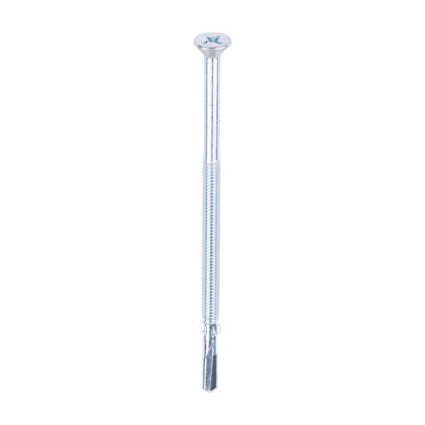 Countersunk Self Drilling Wing Tip Screw Heavy Steel 5.5 x 120mm Box 100