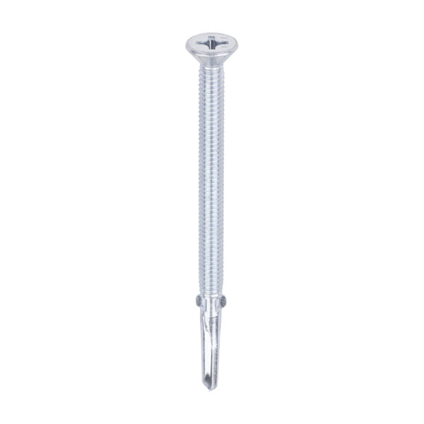 Countersunk Self Drilling Wing Tip Screw Heavy Steel 5.5 x 85mm Box 100