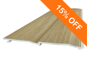 NatureClad 300mm Double Shiplap Cladding - Coastal Sand 5m