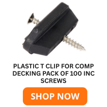 Plastic T Clip For Composite Decking