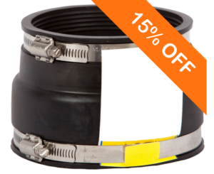Flex/Coupler 137-112mm Salt Glaze to PVC