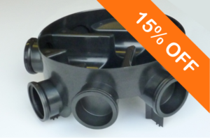 450mm Diameter 5 Inlet Chamber Base