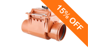 110mm Underground Drainage Backwater Non Return Valve