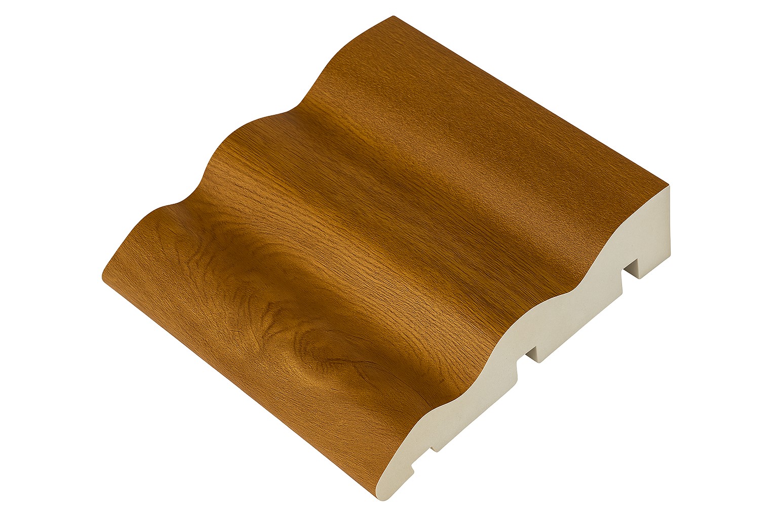 70 x 18mm x 5.3m Ogee Architrave Golden Oak Grained