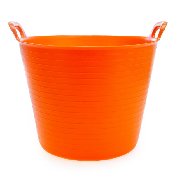 Orange Recycled Plastic Flexi-Tub 42L