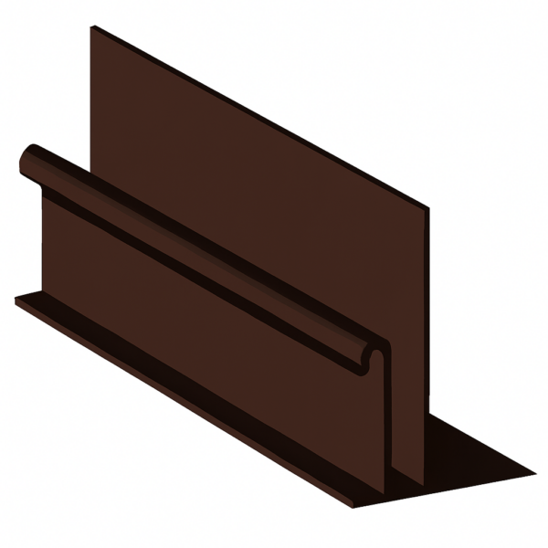 Cladding Wall Starter Trim & Batten Cover 5m Brown